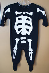 Long Sleeve Skeleton Onesie